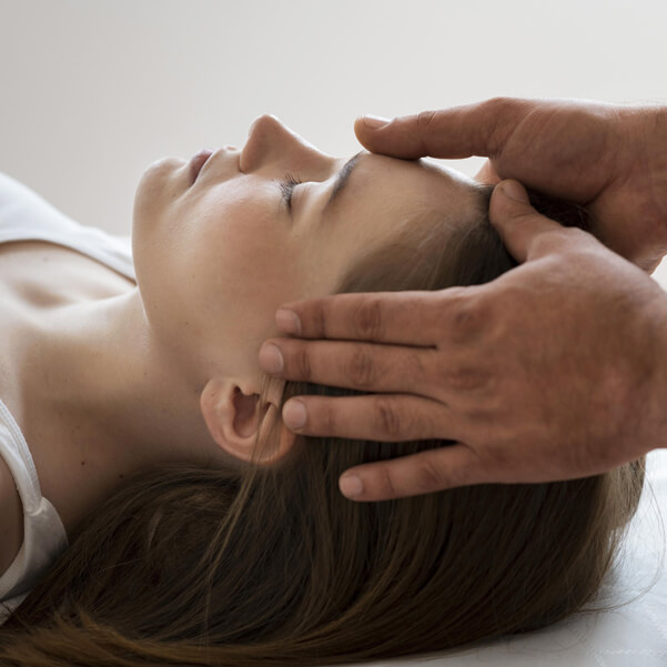 The osteopath’s main diagnostic tool is his or her hands, which are highly trained to detect even slight restrictions in a body part’s natural movement or mobility.